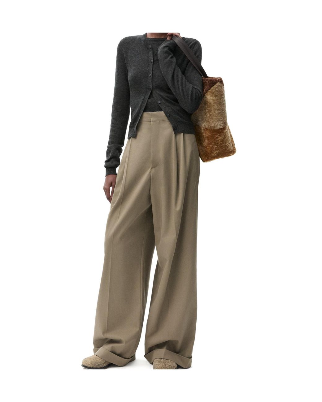 Loewe Black Draped Cardigan