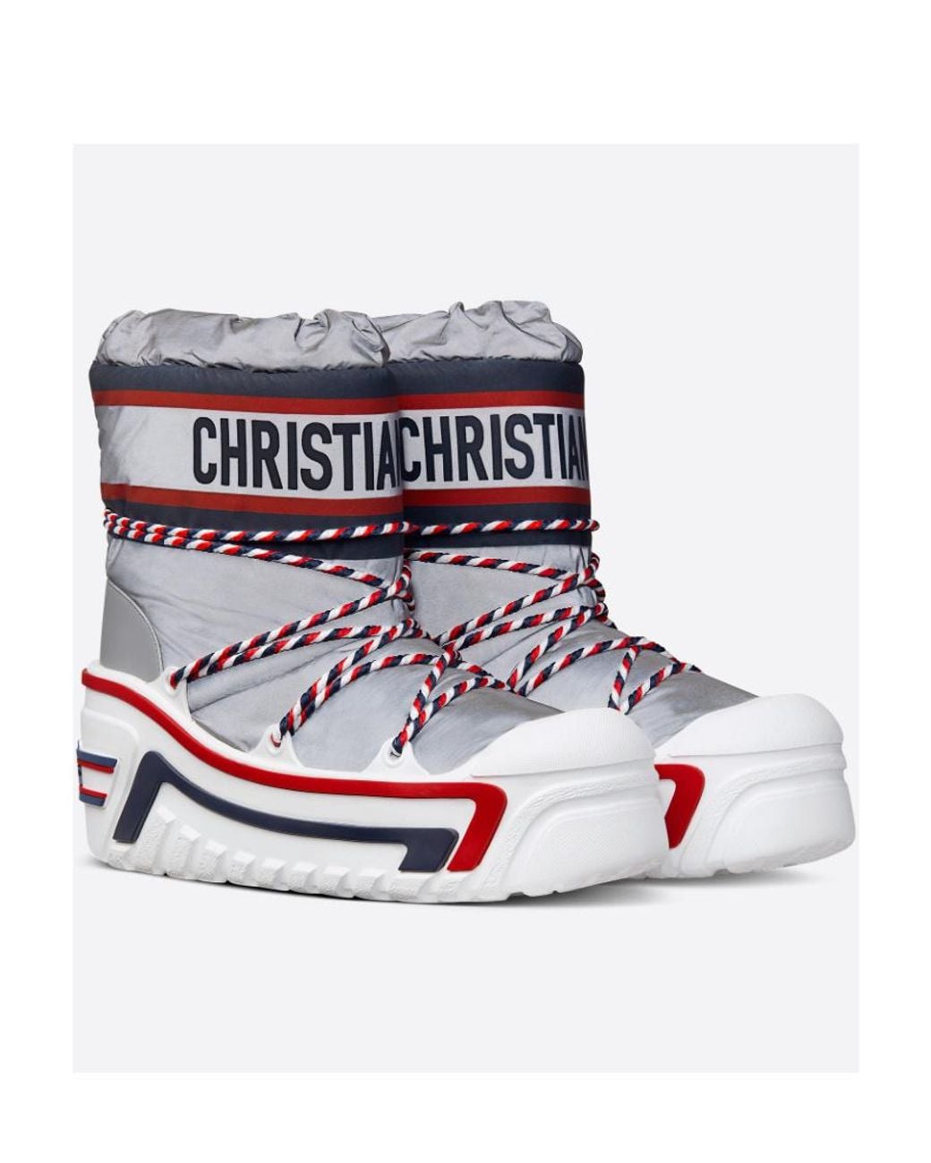 Dior Blue Alps Snow Ankle Boot