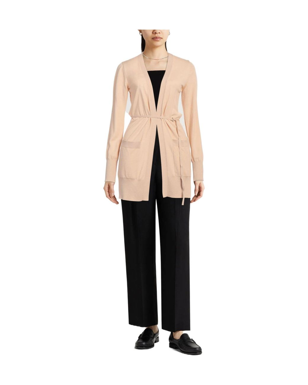 Chloé Natural Solid-Color Wool Coat
