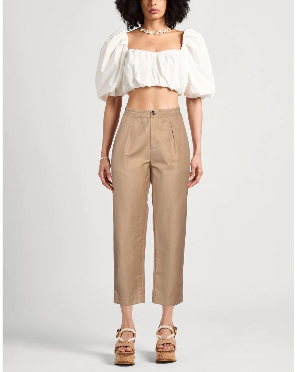 Marni Natural Casual Trousers