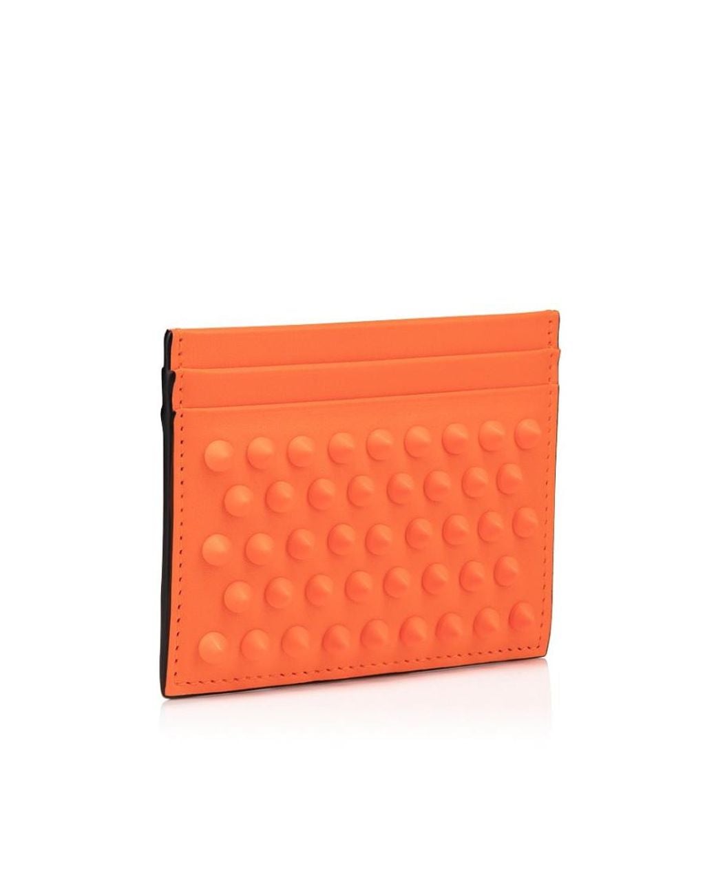 Christian Louboutin Orange Kios Card Holder for men