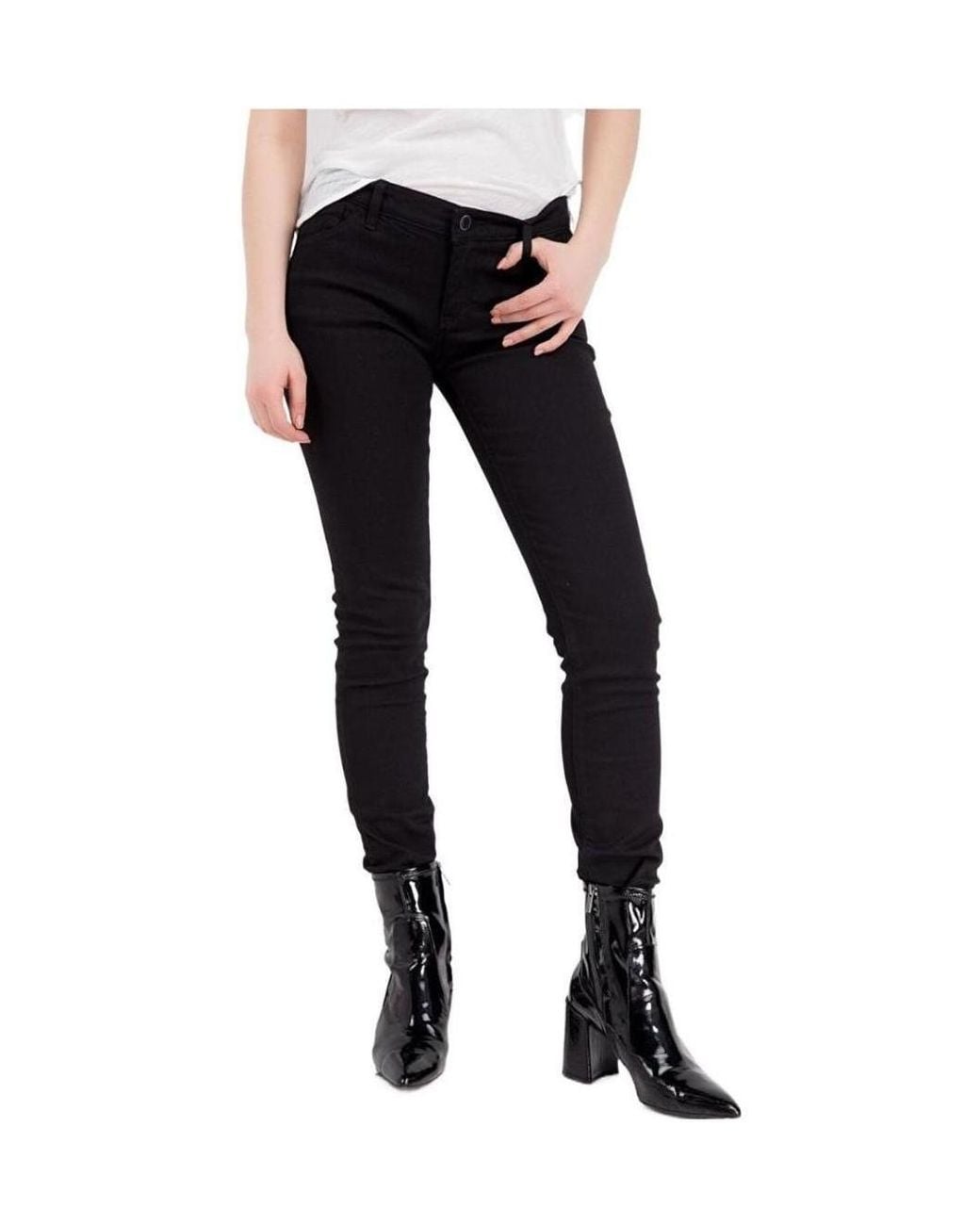 Armani Jeans Black Logo Jeans