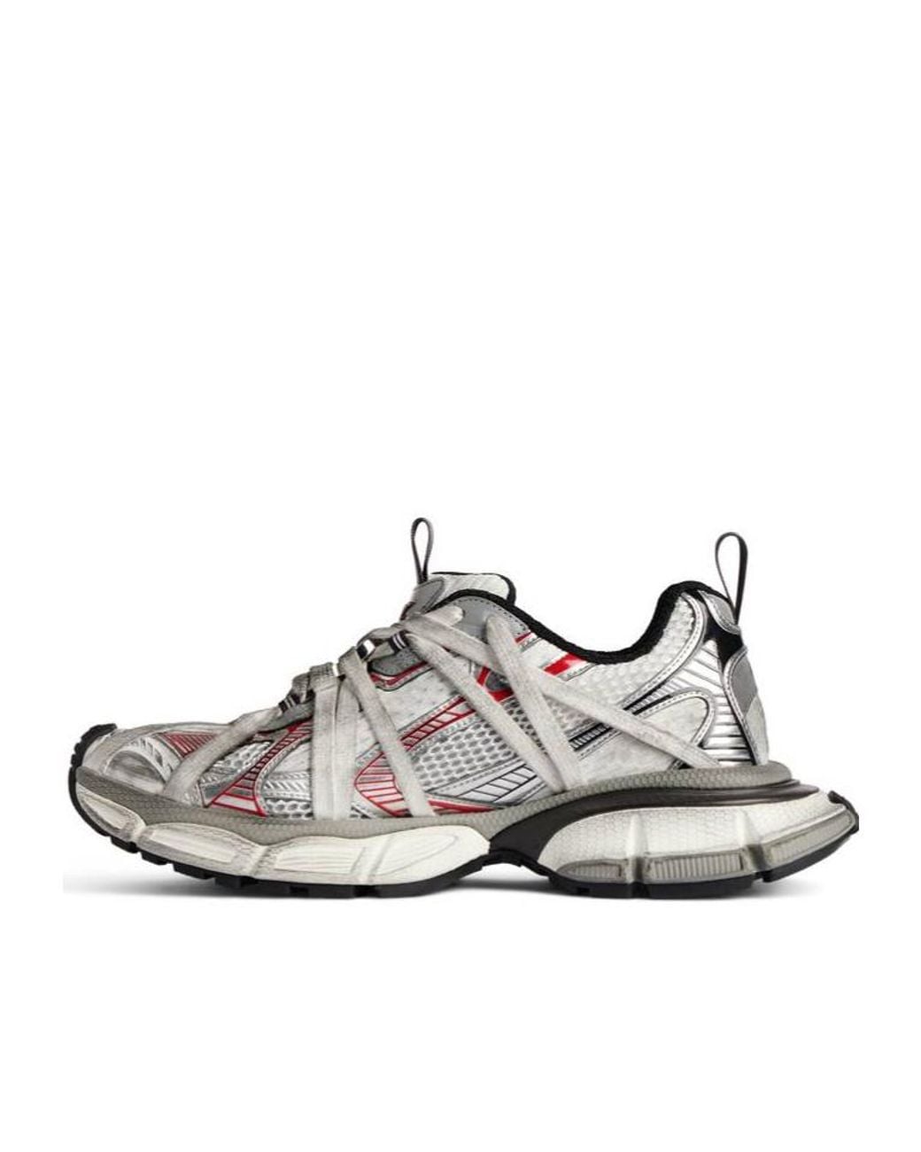 Balenciaga White 3Xl Extreme Laces B Sneakers for men