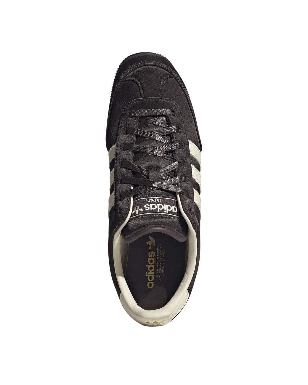 Adidas Originals Black Leather Low-Top Sneaker