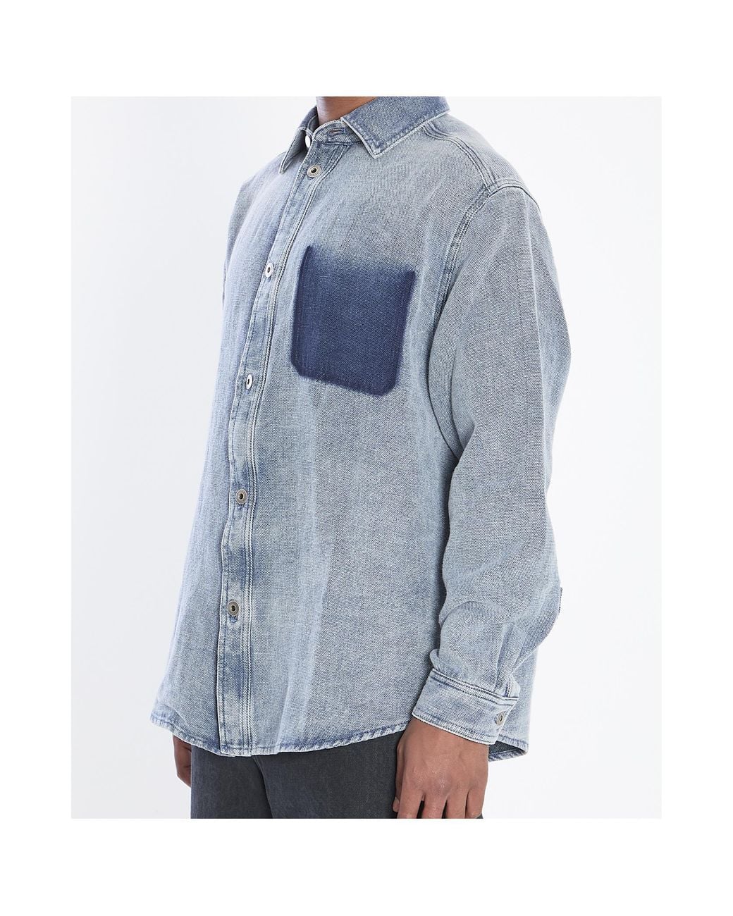 Loewe Blue Deniml Shirt for men