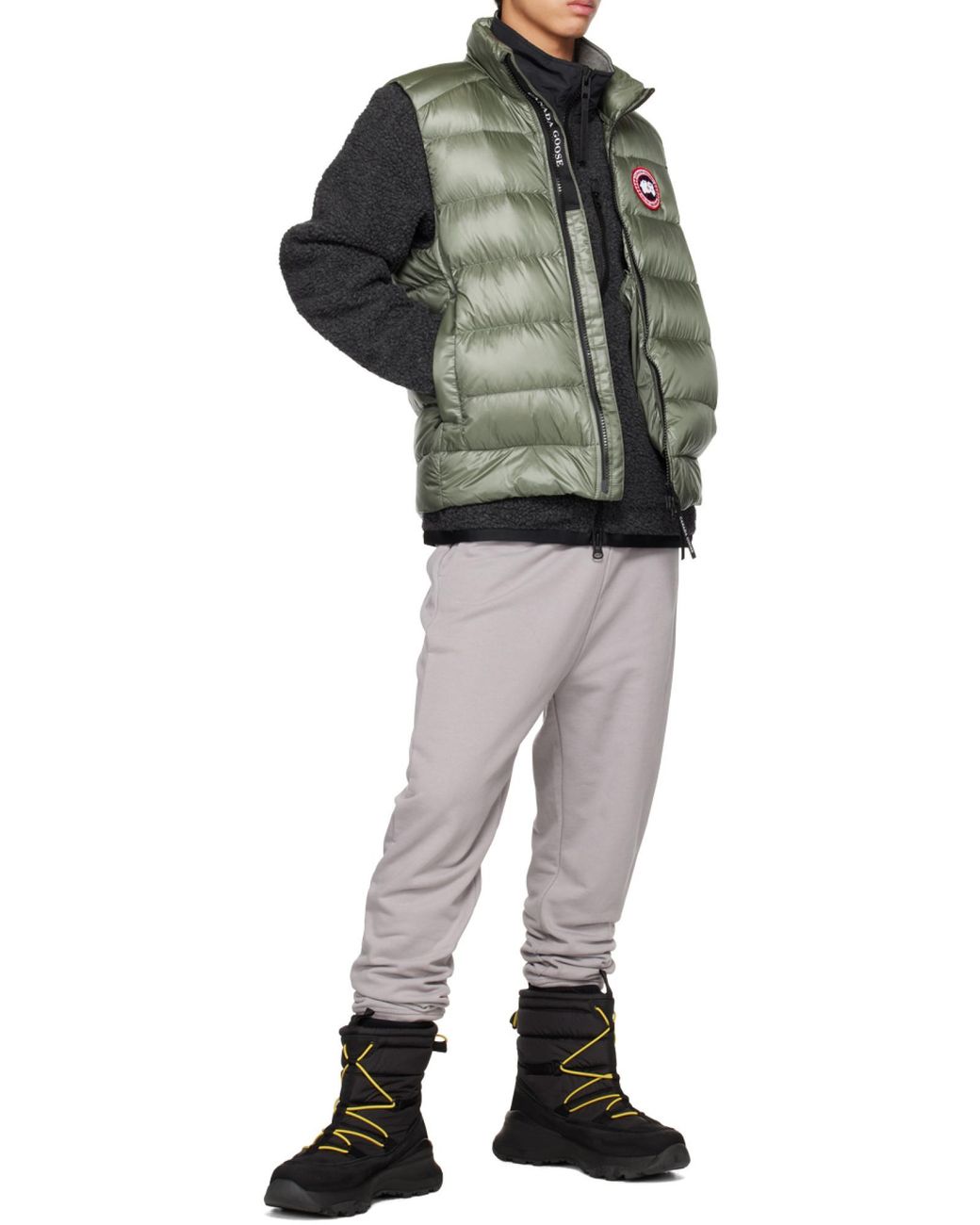 Canada Goose Green Crofton Padded Gilet for men