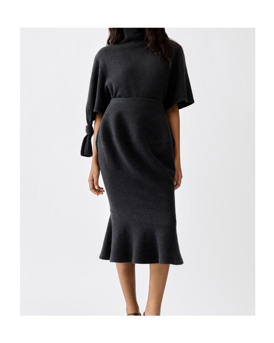 Jacquemus Black The Fiocco Skirt