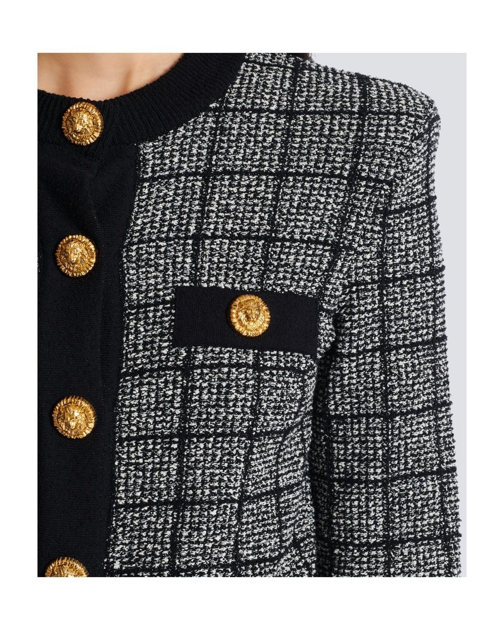 Balmain Black Cardigans