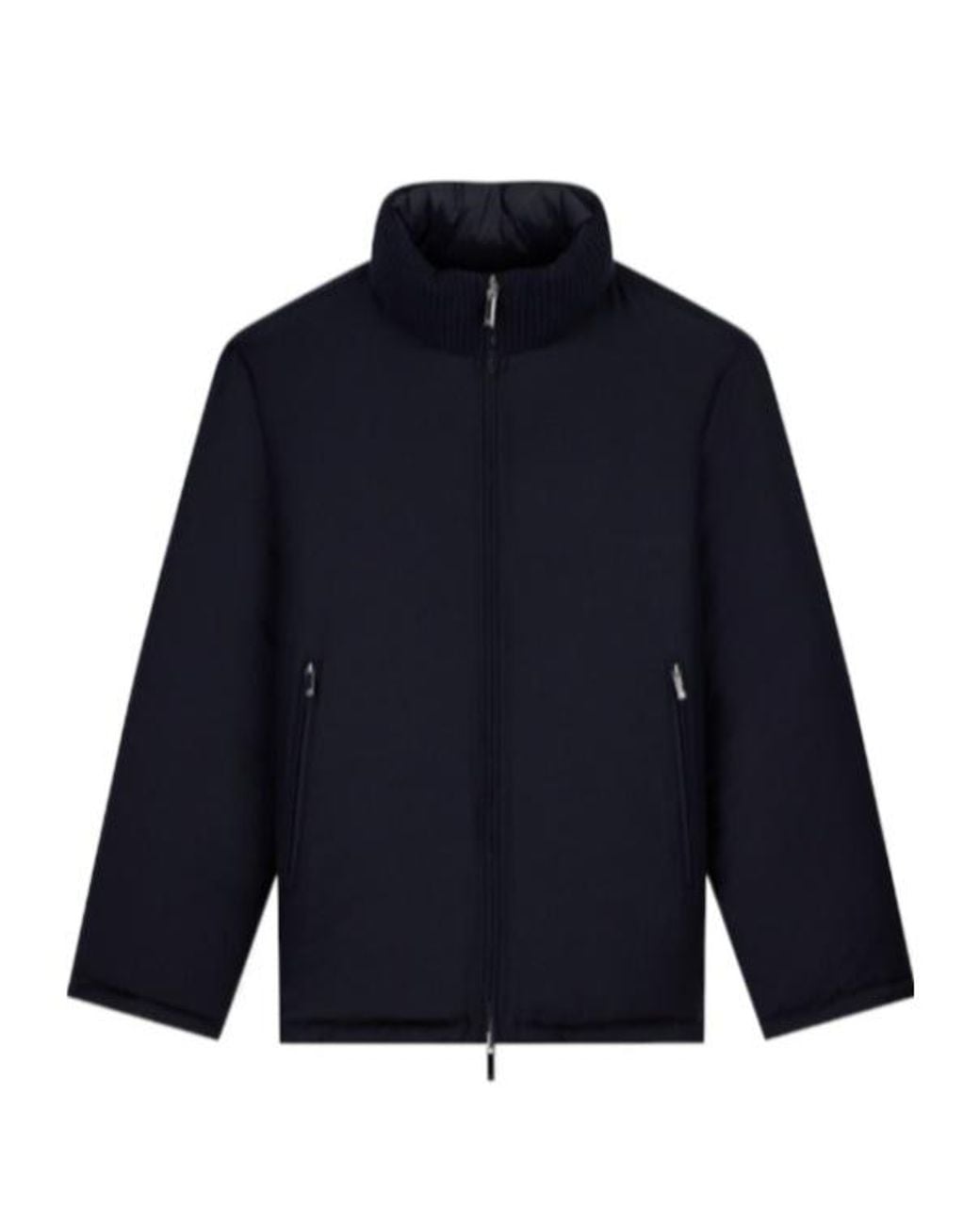 Emporio Armani Blue Down Jacket for men