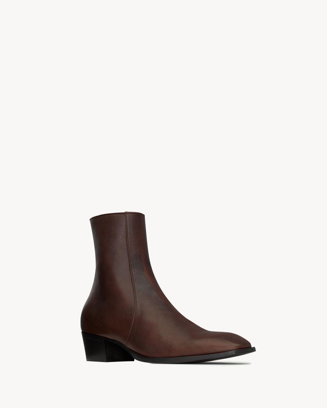 Saint Laurent Brown Stanton Ankle Boots for men