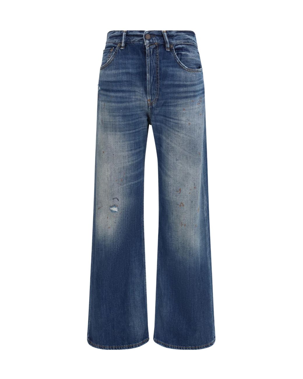 Acne Blue 2021F Regular Fit Jeans