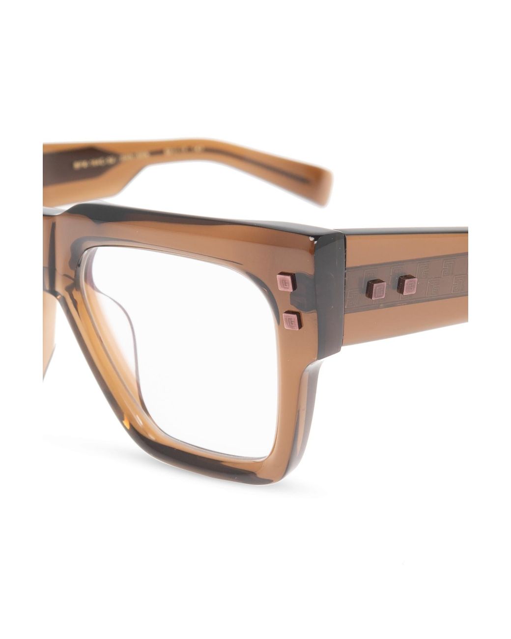 Balmain Multicolor Eyewear Square Frame Glasses