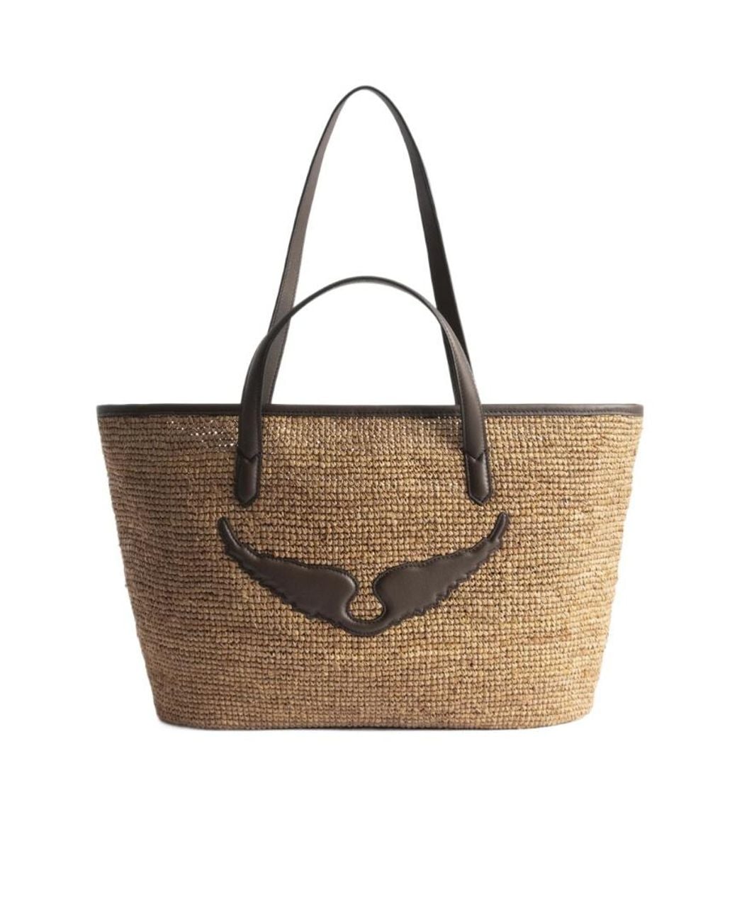 Zadig & Voltaire Brown Wings Basket Bag