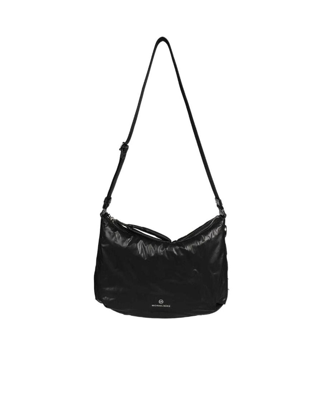 Michael Kors Black Michael Quilted Zipped Shoulder Bag