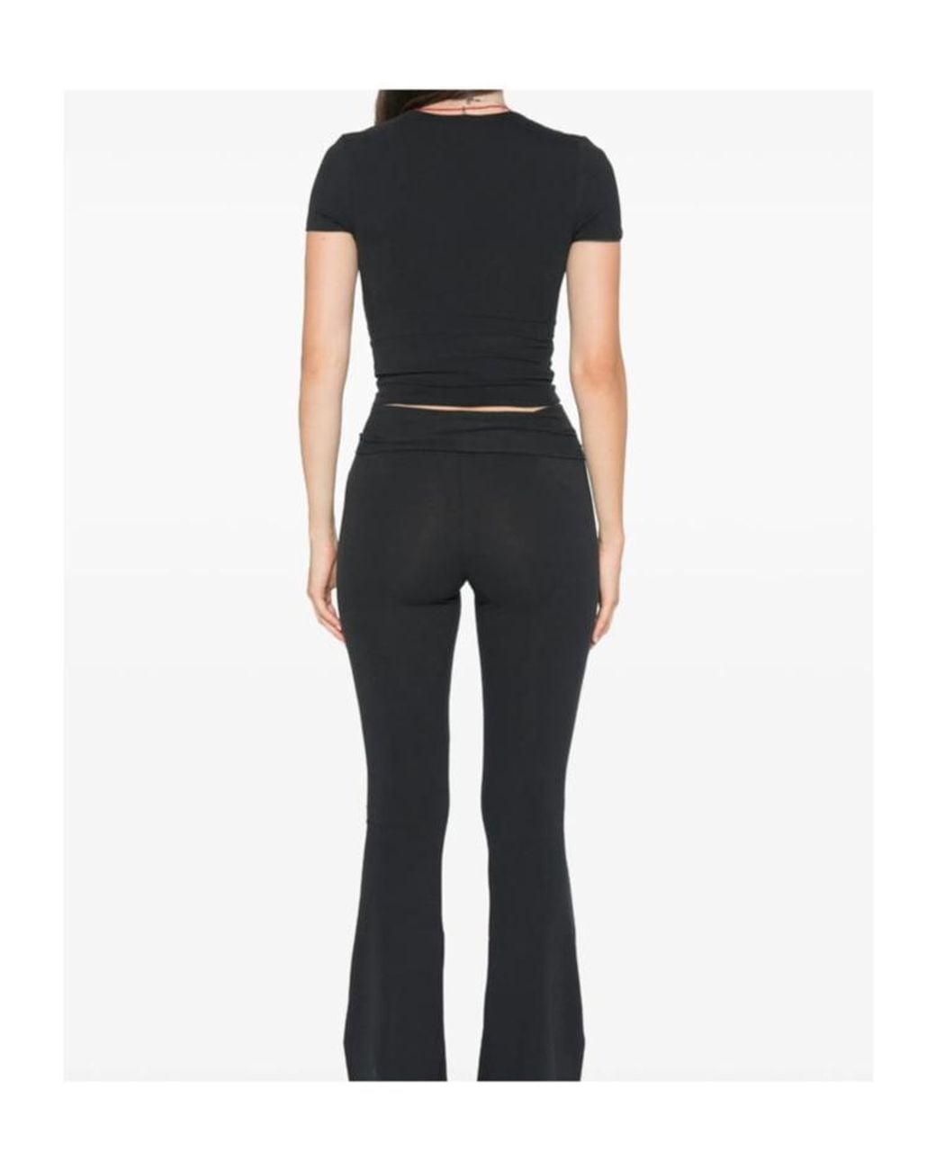 Sporty & Rich Black Short-Sleeved T-Shirt
