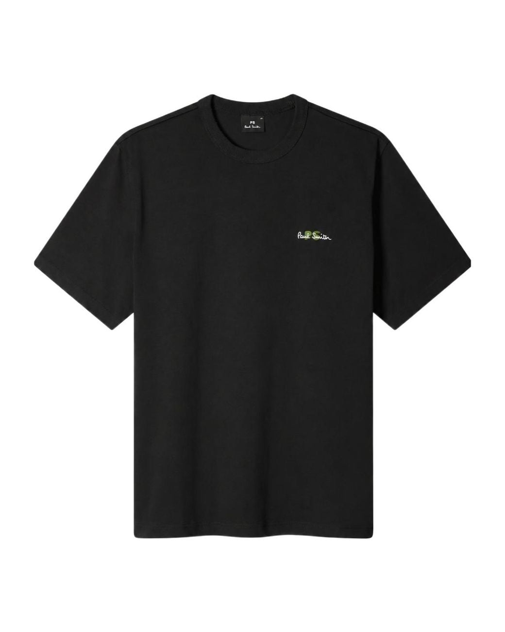 Paul Smith Black Short-Sleeved T-Shirt for men
