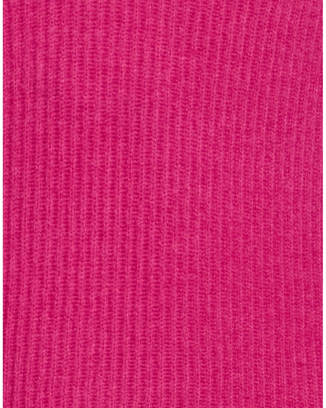 Rag & Bone Pink Solidcolor Cashmere Vneck Lightweight Longsleeve Top