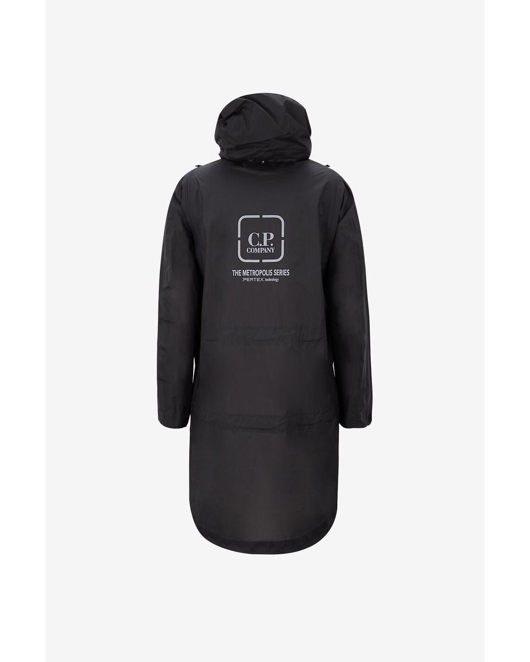 C P Company Blue Long-Sleeved Coat for men