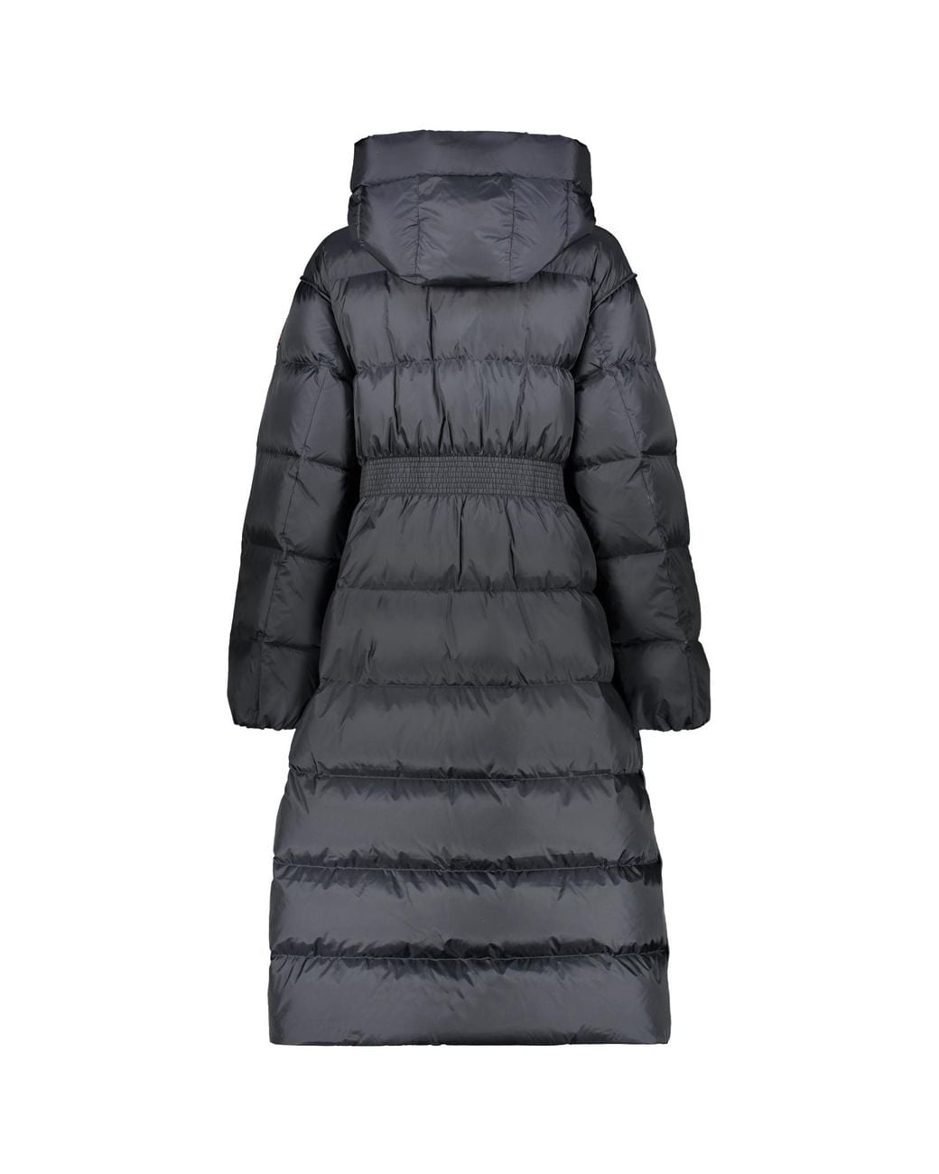 Parajumpers Gray Hooded Down Jacket
