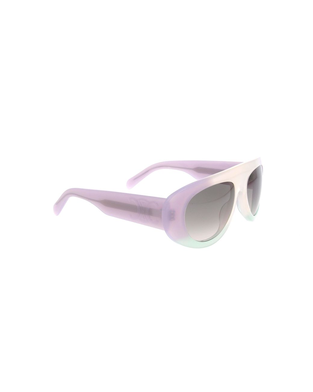 Céline White Full Frame Sunglasses