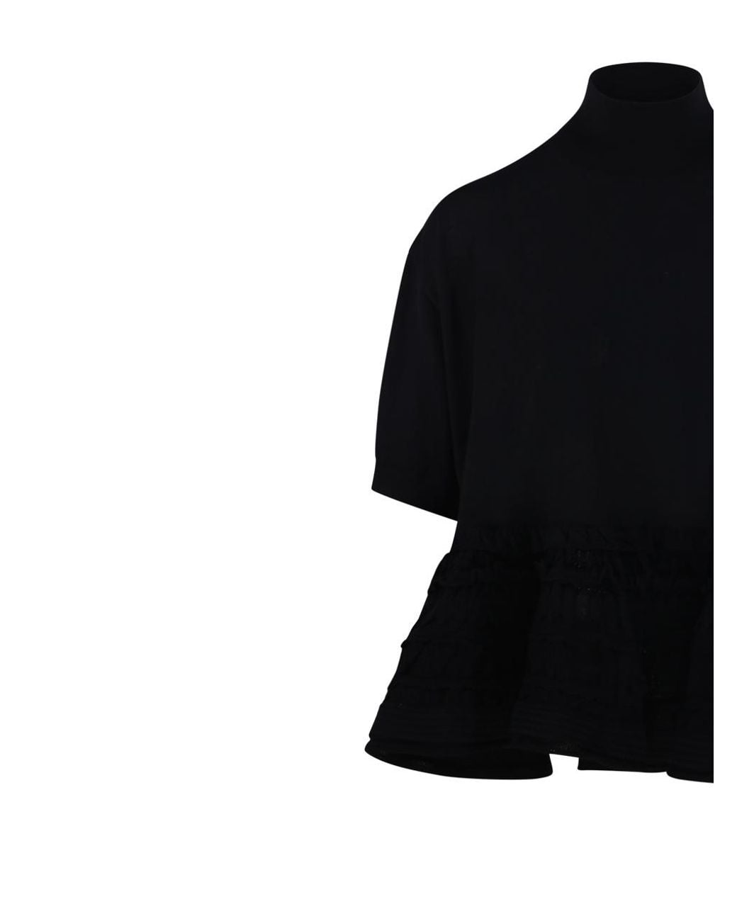 Alaïa Black Alaïa Crinoline Top