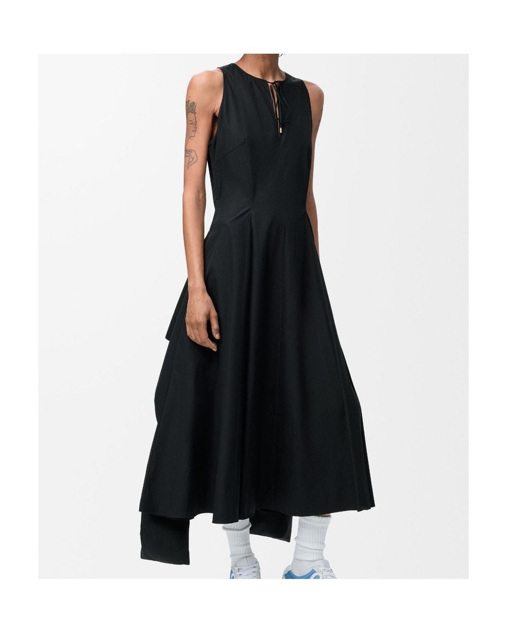 Loewe Black Wrap Dress