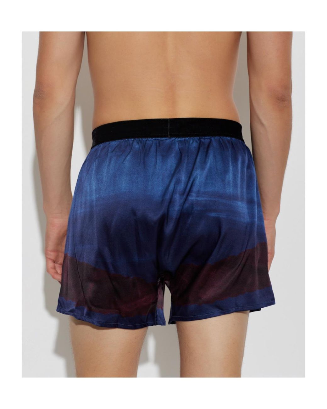 Tom Ford Blue Wide-Leg Briefs for men