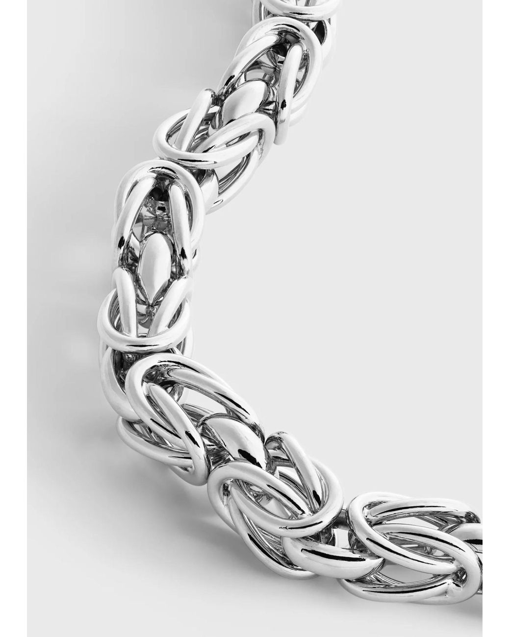 Totême Metallic Totême Byzantine Chain-Linked Bracelet