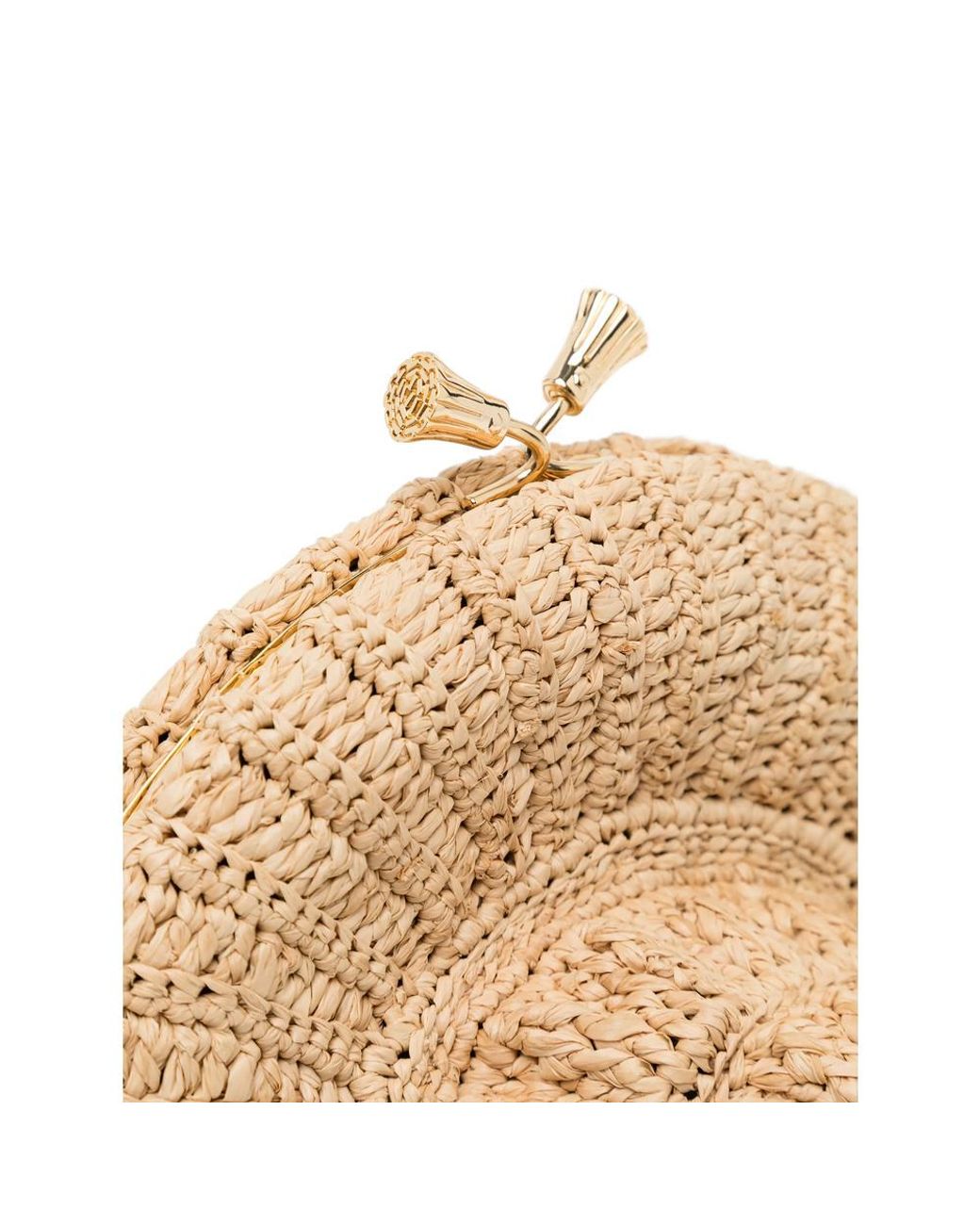 Anya Hindmarch Natural Woven Shoulder Bag
