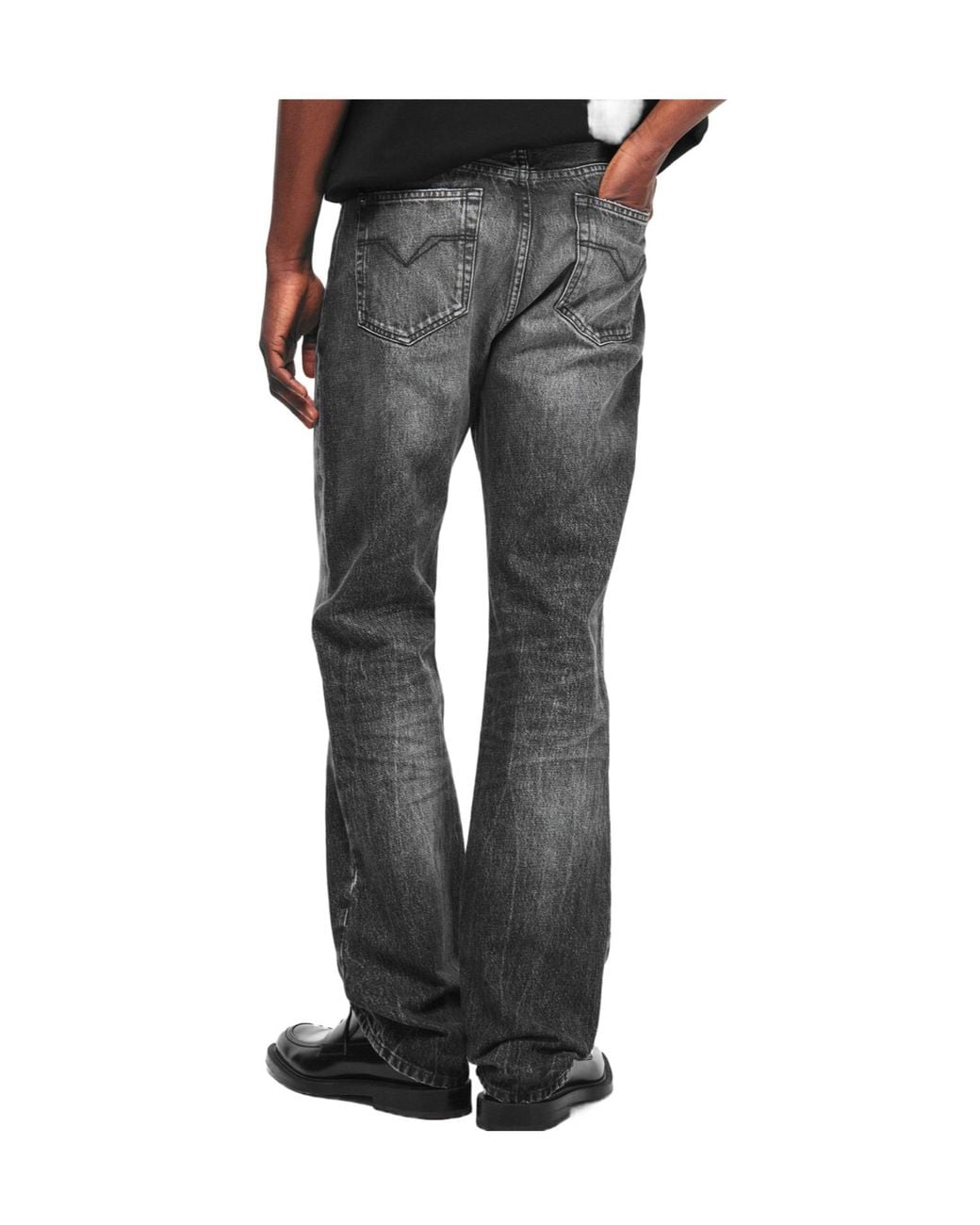 Versace Gray Versatile Jeans for men