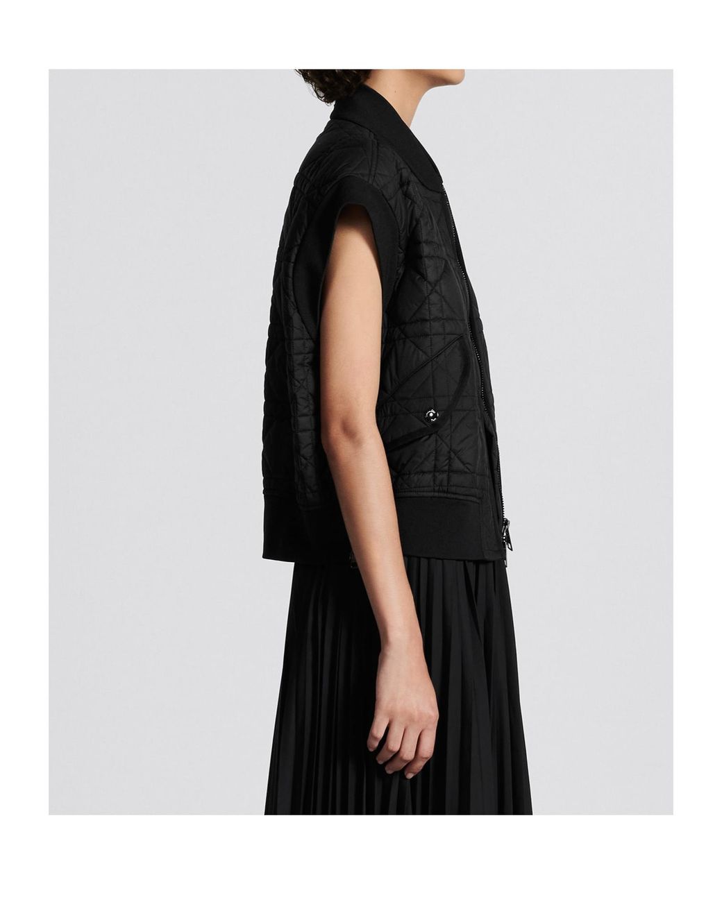 Dior Black Macrocannage Vest