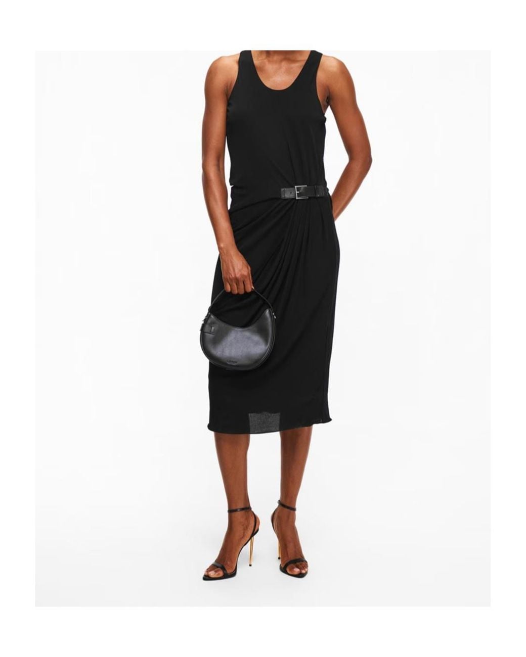 Tom Ford Black Tf Jersey Long Maxi Dress