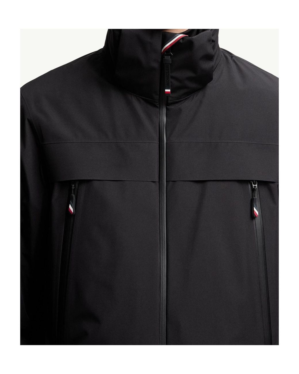 Moncler Black Grenoble Balmhorn Hooded Performance Jacket for men