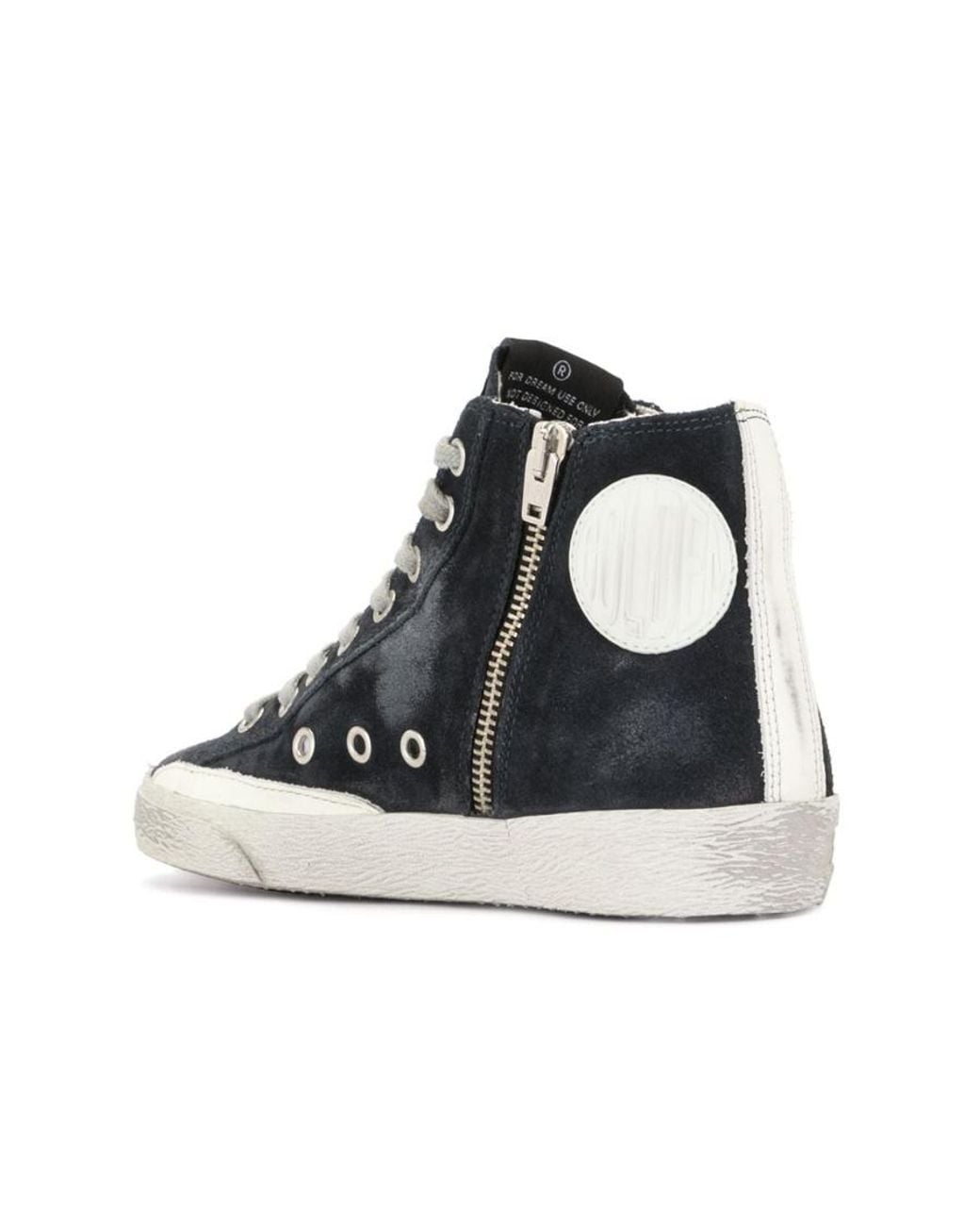 Golden Goose Deluxe Brand Black Francy High-Top Sneakers