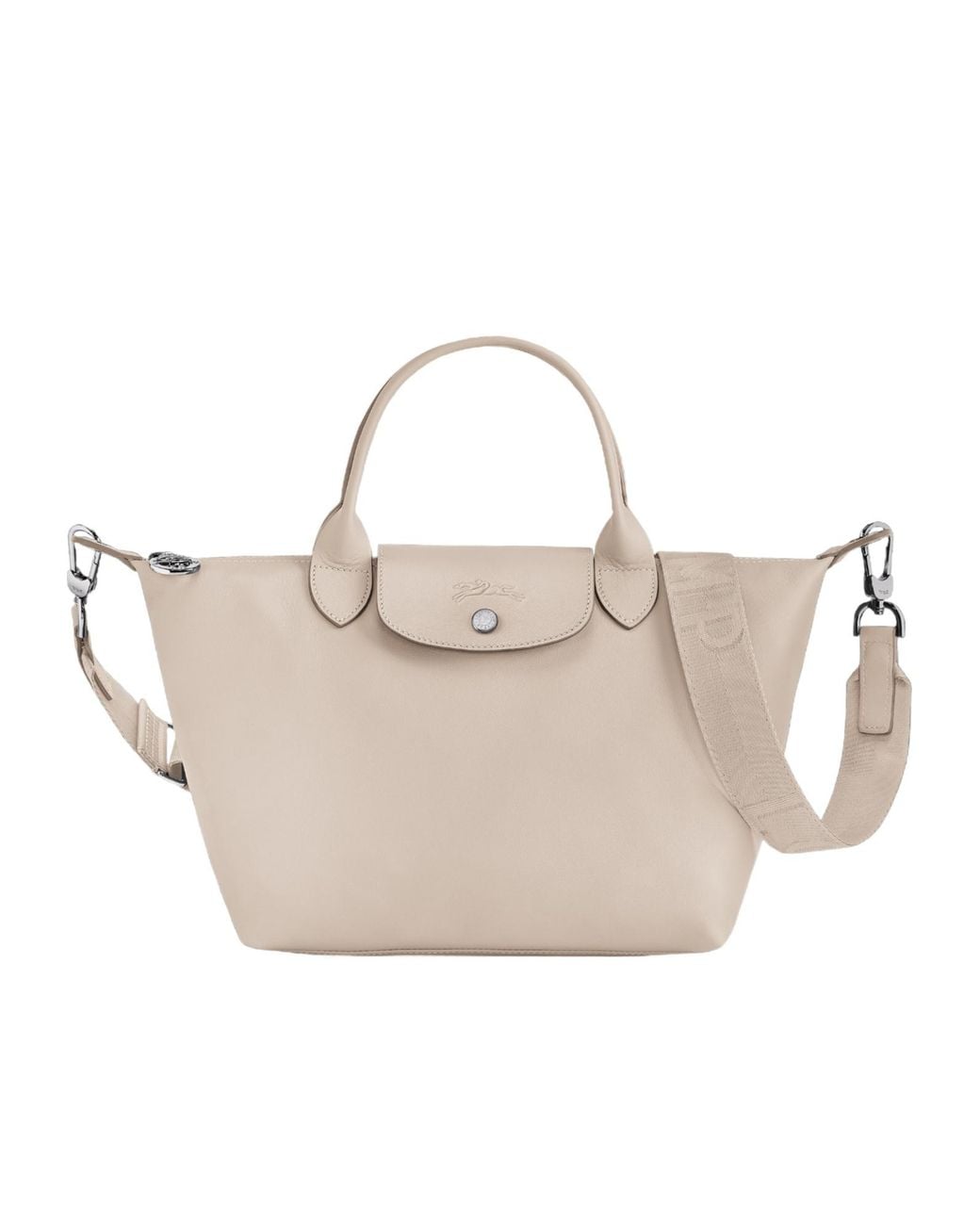 Longchamp White Le Pliage Xtra S Handbag