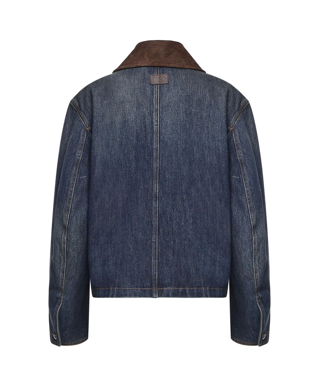 Loewe Blue Short Denim Parka