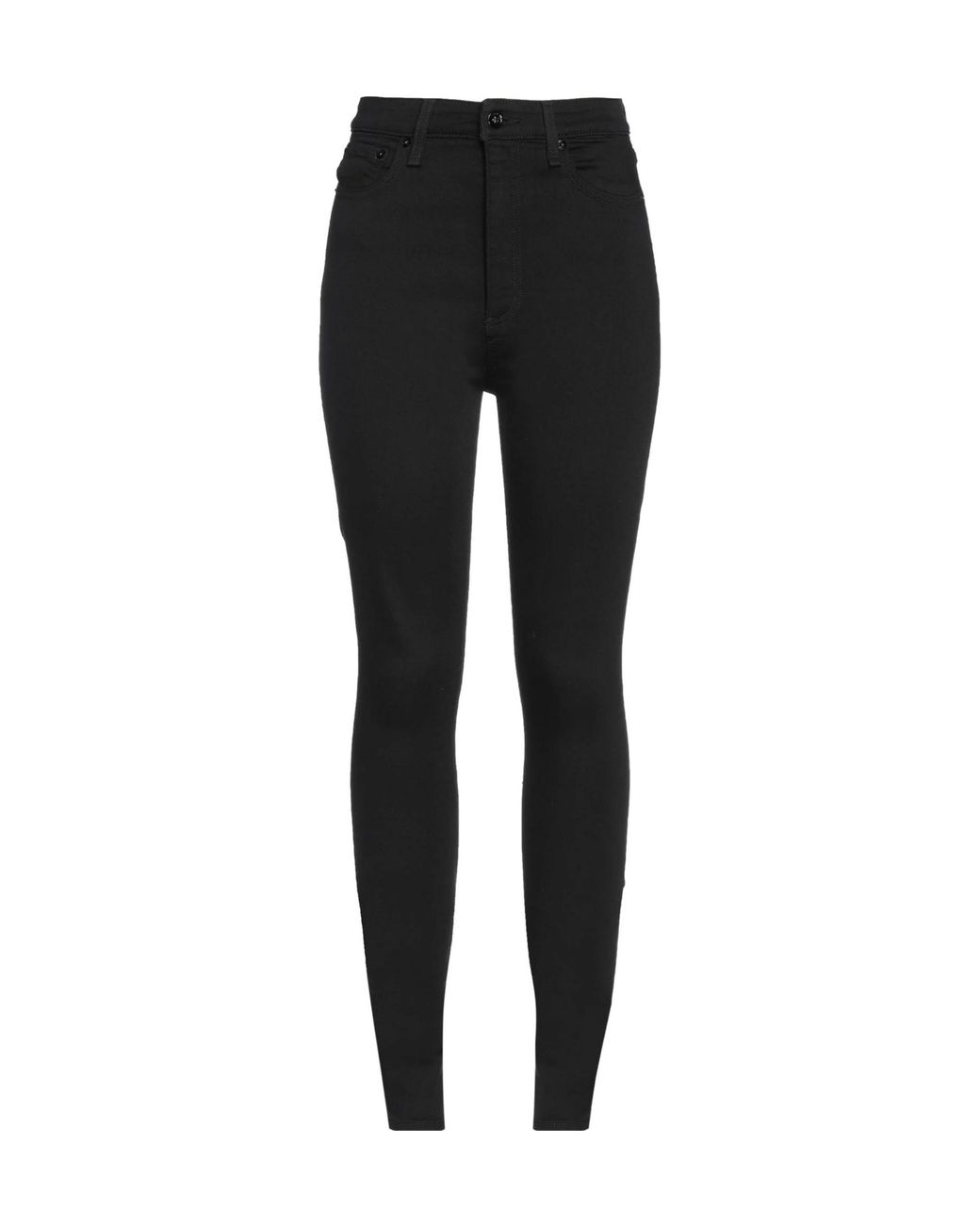 Rag & Bone Black Denim Trousers