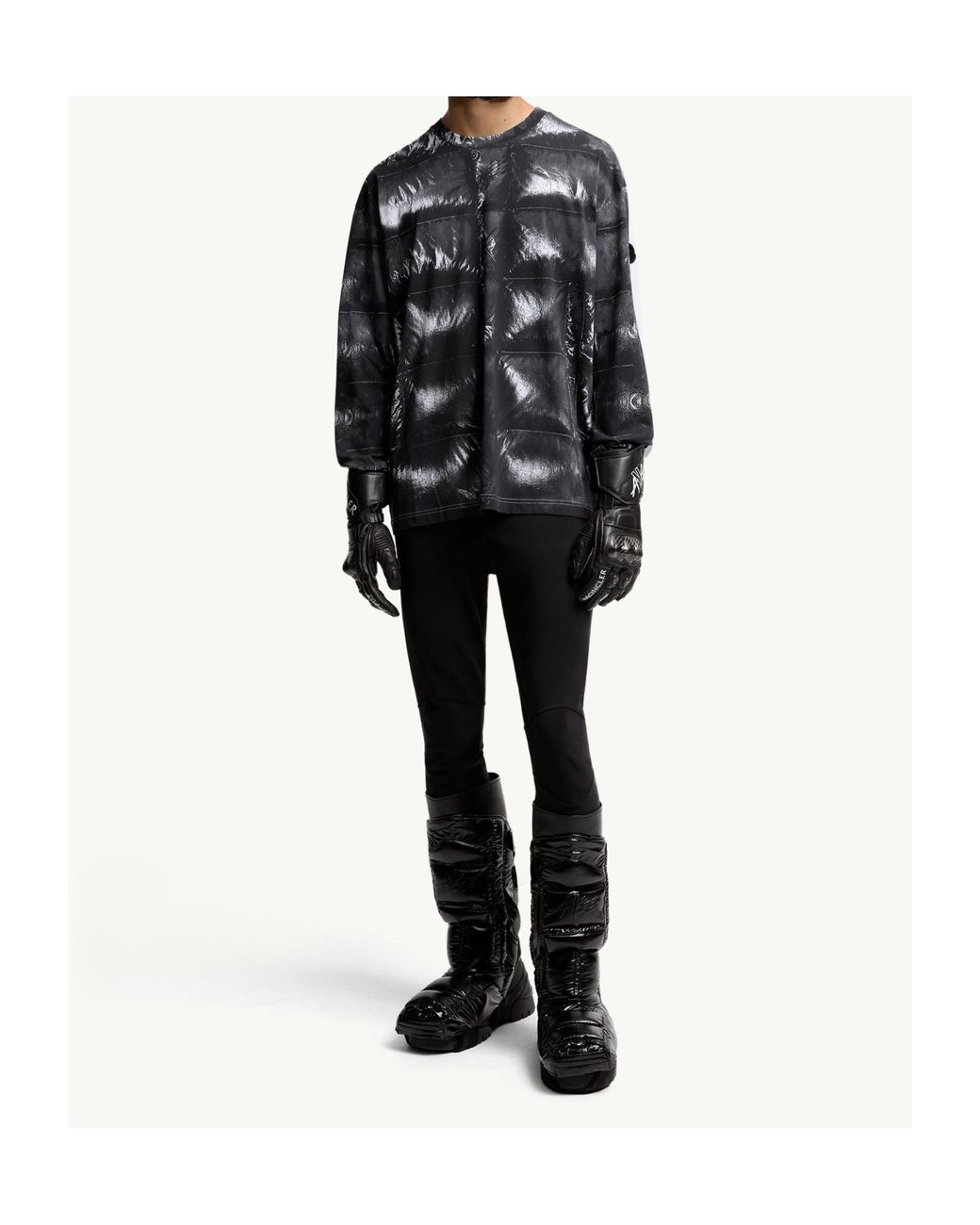 Moncler Gray X Aap Rock T-Shirt for men