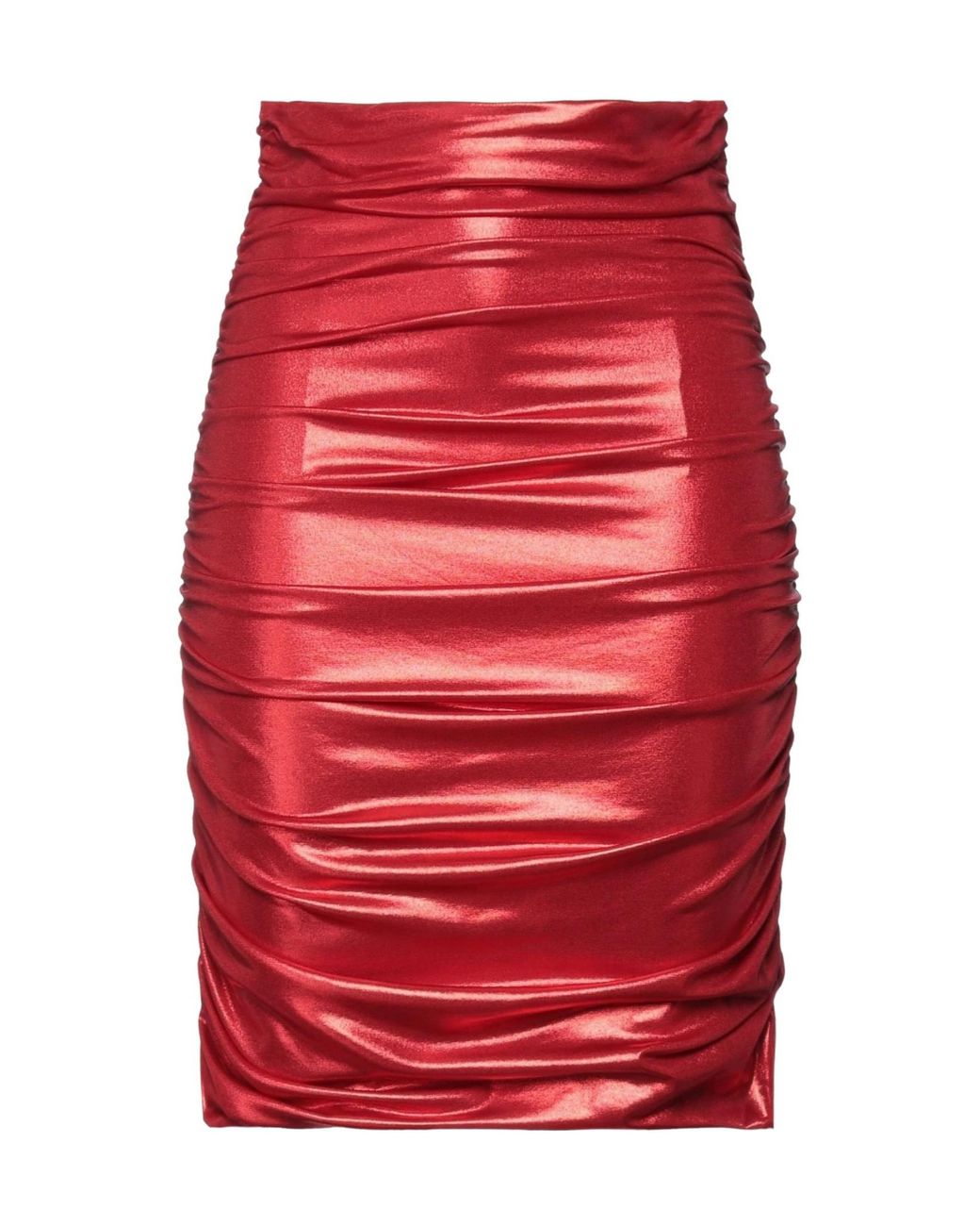 Dolce & Gabbana Red Midi Skirts