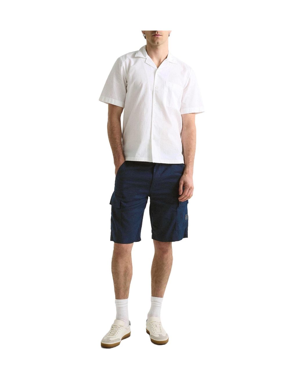 Boss Blue Casual Shorts for men