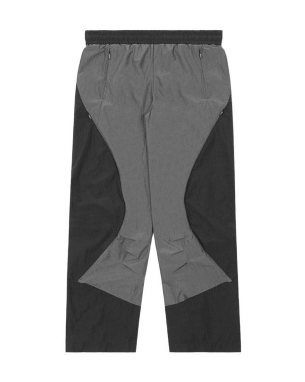 Adererror Gray Elastic Waist Casual Pants for men