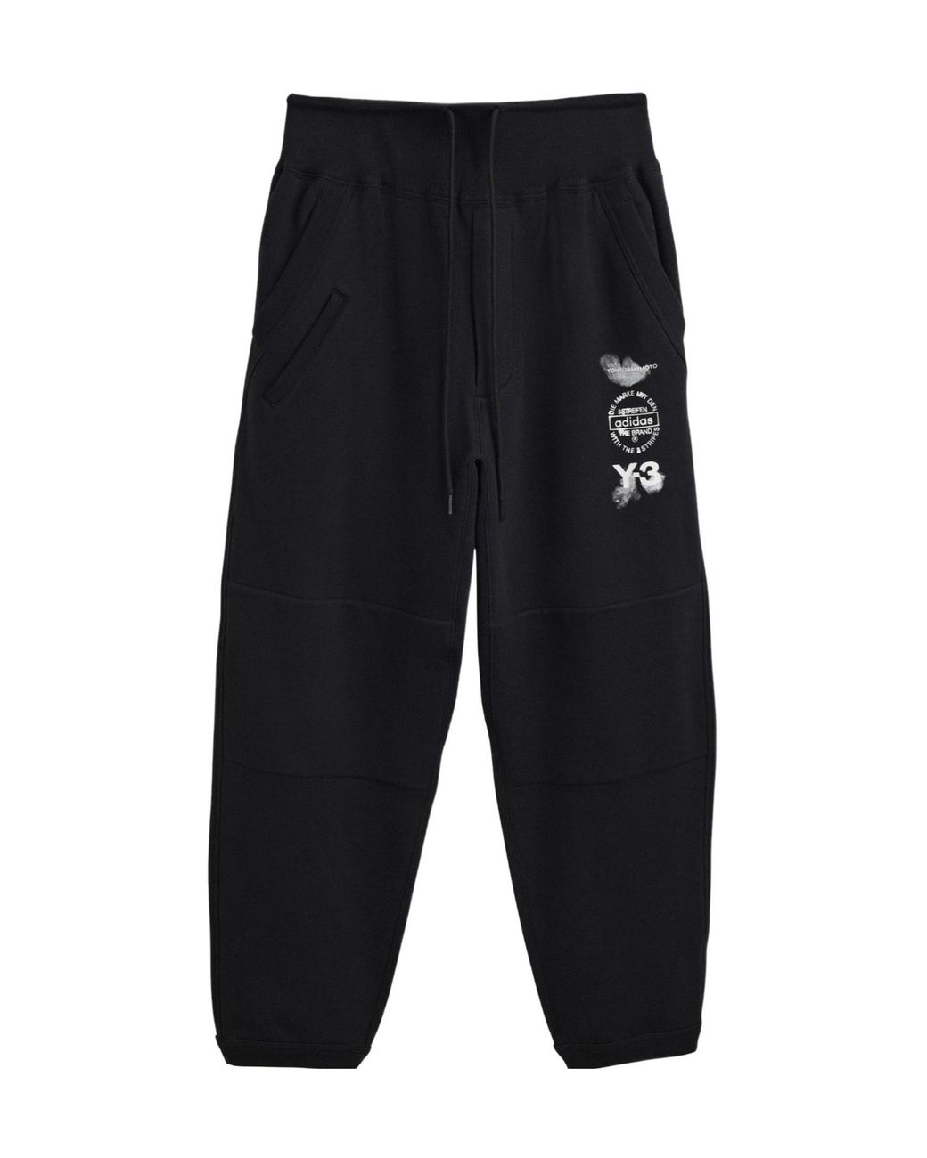 Y-3 Black Versatile, Comfortable Casual Sports Pants for men