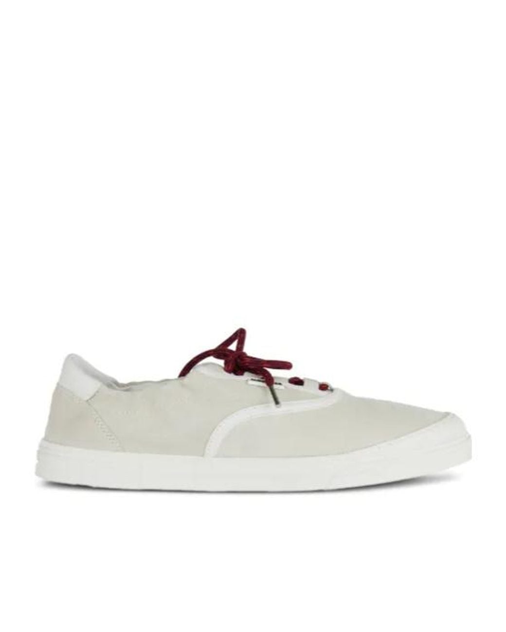 Moncler White Vera Leisure Low-Top Casual Shoes for men