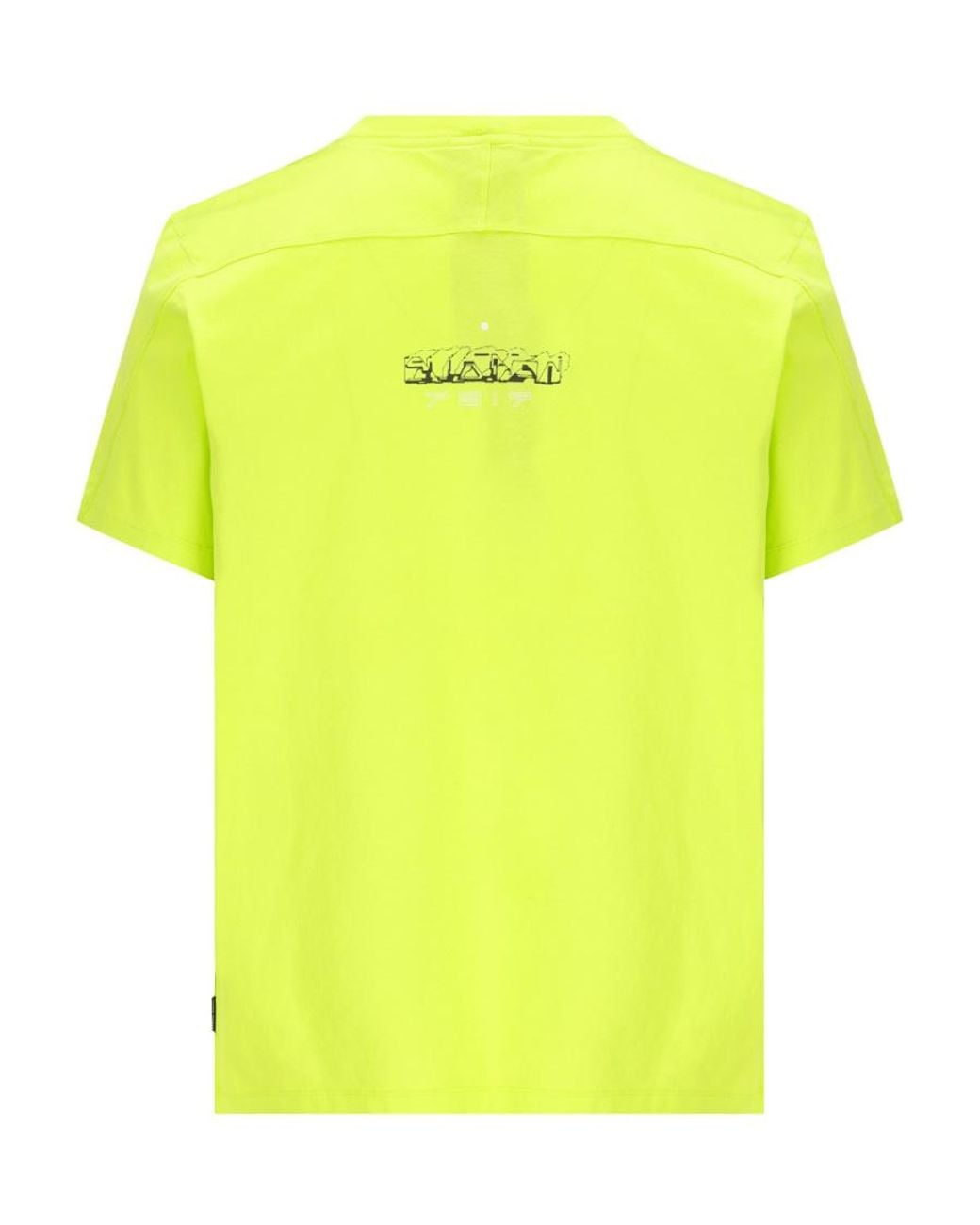 Stone Island Yellow Shadow Project Short-Sleeved Crewneck T-Shirt for men