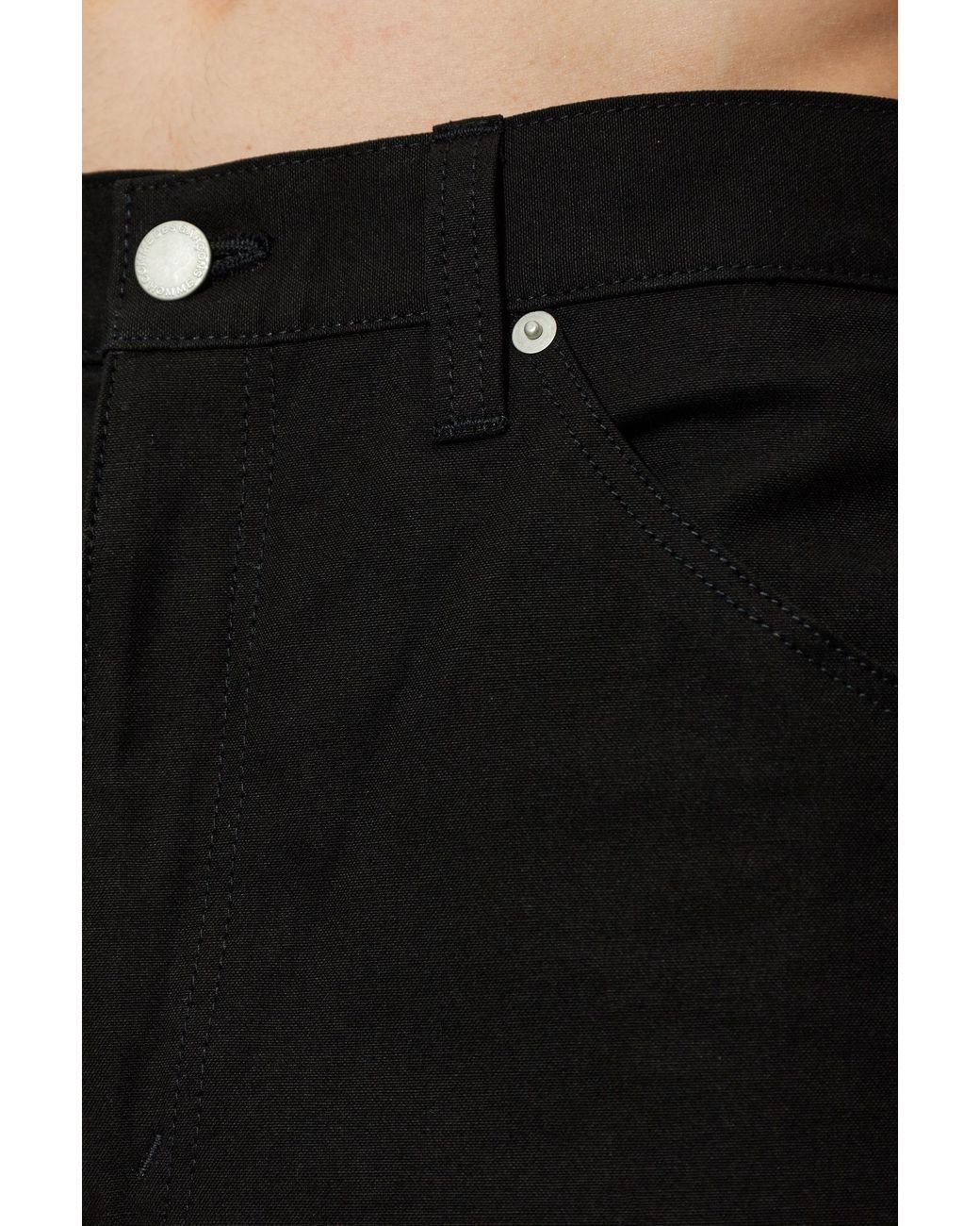 Comme des Garçons Black High-Waisted Trousers for men