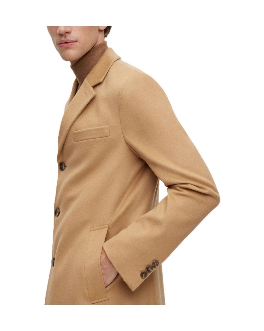 Boss Natural Hyde Formal Coat for men