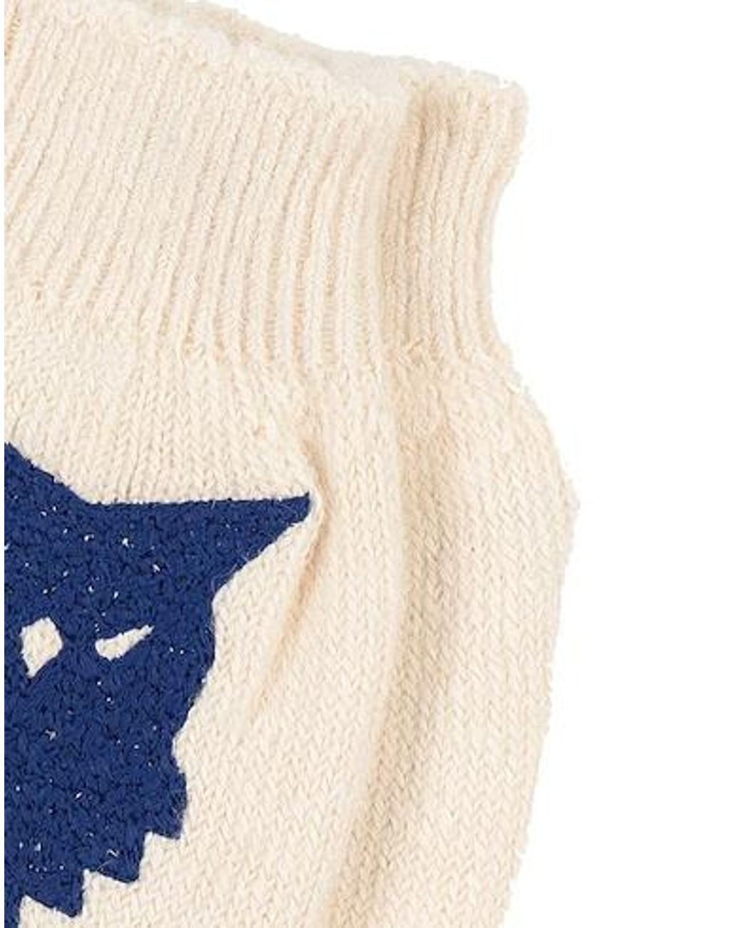 Maison Margiela White Solid Colour Socks