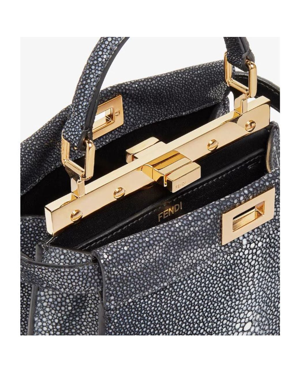 Fendi Blue Stingray Bag