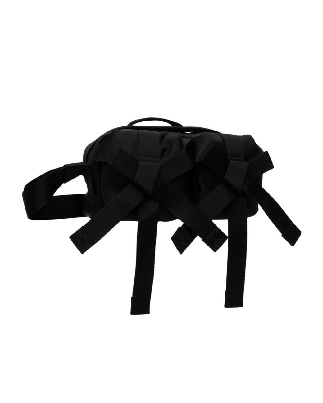 Simone Rocha Black Classic Bow Crossbody Bag