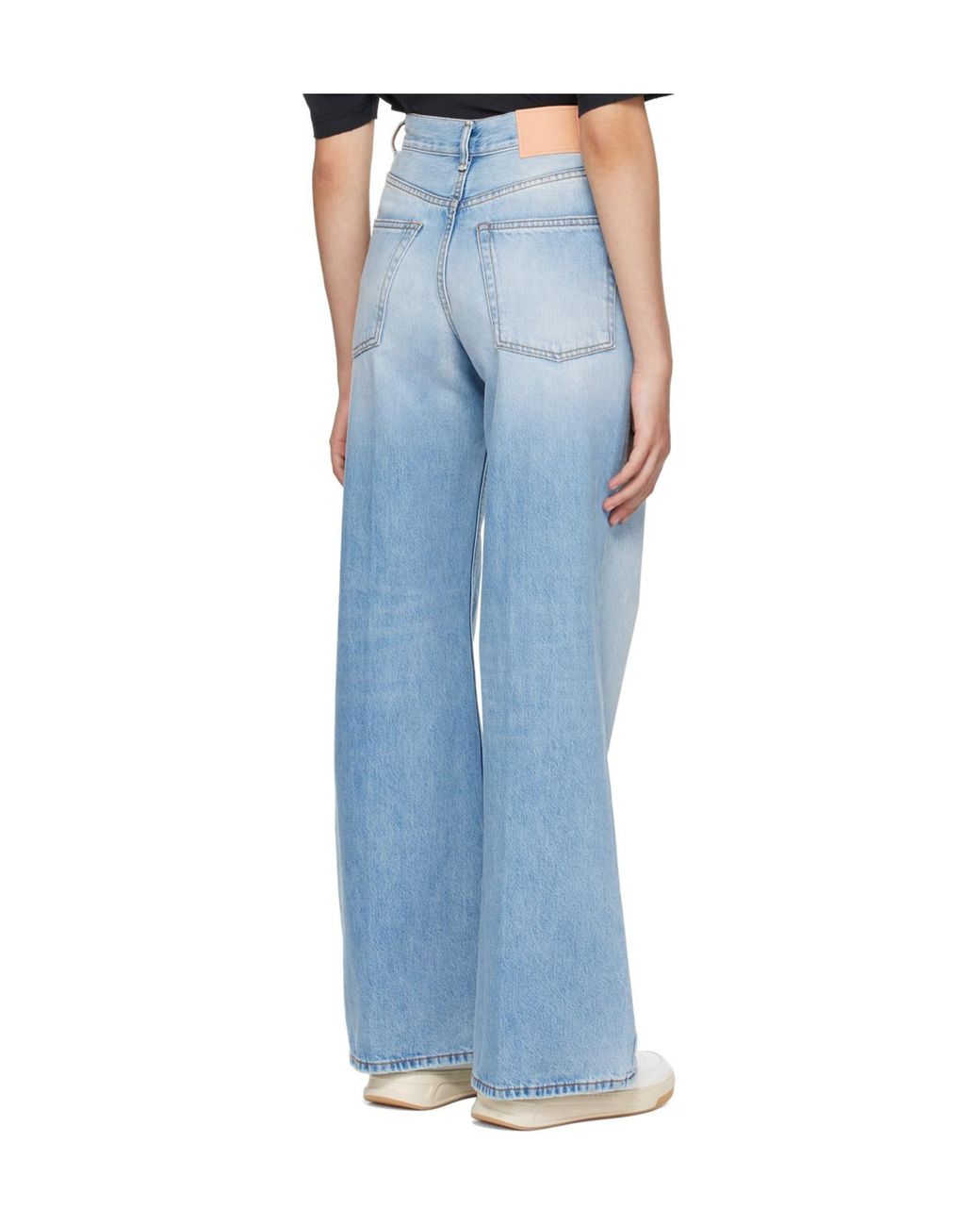 Acne Blue Relaxed Fit Jeans